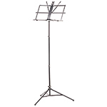 Peak SMS-10 Folding Music Stand with Steel Legs, Black