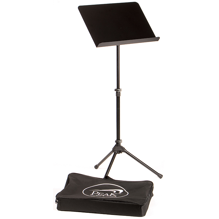 Peak SMS-32 Flat Panel Music Stand, black