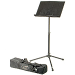 Peak SMS-40 Music Stand with Aluminum legs; black
