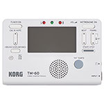 Korg TM-60 Digital Metronome & Tuner - White