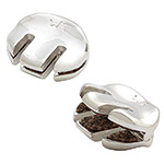 WMutes Practice Mute for Cello, Bright Silver