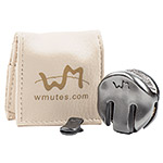 WMutes Matte Black Cello Mute Set: Practice & Concert Mutes