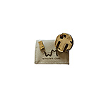 WMutes Bright Gold Cello Mute Set: Practice & Concert Mutes