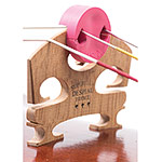 Tourte Style Round Mute for Viola, Pink