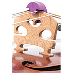Tourte Style Round Mute for Viola, Purple