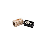 WMutes Matte Silver Violin Mute Set: Practice & Concert Mutes