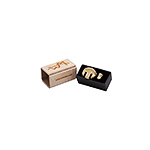 WMutes Bright Gold Violin Mute Set: Practice & Concert Mutes