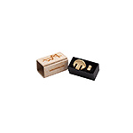 WMutes Matte Gold Violin Mute Set: Practice & Concert Mutes