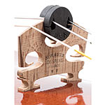 Round Black Tourte Style Mute for Violin or Small Viola