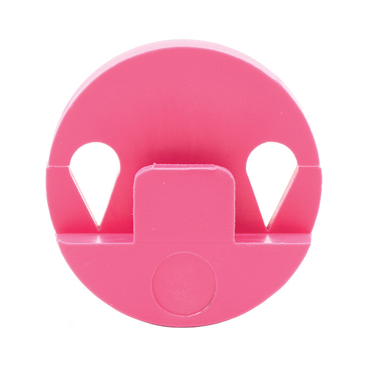 Round Pink Tourte Style Mute for Violin or Small Viola