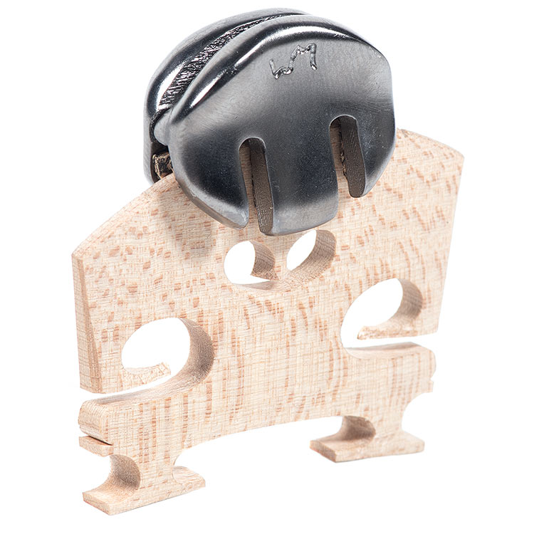 WMutes Practice Mute for Violin/Viola, Matte Black