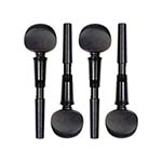 Perfection Planetary 4/4 Cello Pegs, 15mm shaft, Ebony, Swiss Model
