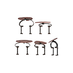 Pirastro Korfker Shoulder Rest and Spring Chinrest Bundle for Viola