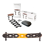 Pirastro Korfker Shoulder Rest and Spring Chinrest Bundle for Viola