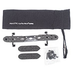 Pirastro Korfker Luna Shoulder rest and Spring Chinrest Bundle for Violin