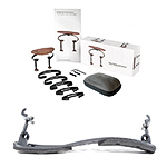 Pirastro Korfker Luna Shoulder rest and Spring Chinrest Bundle for Violin