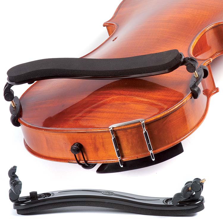 Viva La Musica Black Viola Shoulder Rest, for 15''-16.5''