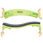 Kun Collapsible Junior 1/2-3/4 Violin Shoulder Rest, Atomic Green