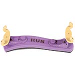 Kun Collapsible Mini 1/16-1/4 Violin Purple Shoulder Rest