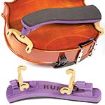 Kun Collapsible Mini 1/16-1/4 Violin Purple Shoulder Rest