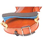 Kun Collapsible Mini 1/16-1/4 Violin Blue Shoulder Rest