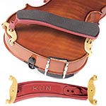 Kun Original Mini 1/8-1/4 Violin Red Shoulder Rest