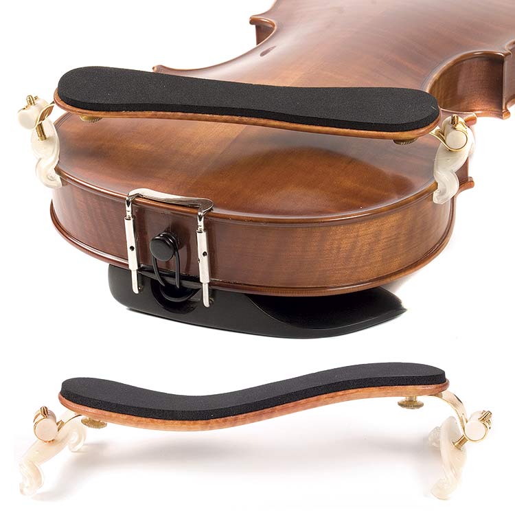 Viva La Musica Diamond 4/4 Violin Light Maple Shoulder Rest