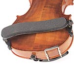 Viva La Musica Standard Shoulder Rest for 4/4-3/4 Violin, Black