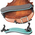 Viva La Musica Standard Shoulder Rest for 4/4-3/4 Violin, Green