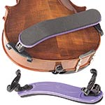 Viva La Musica Standard Shoulder Rest for 4/4-3/4 Violin, Purple