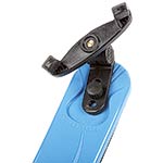 Viva La Musica Standard Shoulder Rest for 4/4-3/4 Violin, Blue