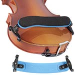 Viva La Musica Standard Shoulder Rest for 4/4-3/4 Violin, Blue