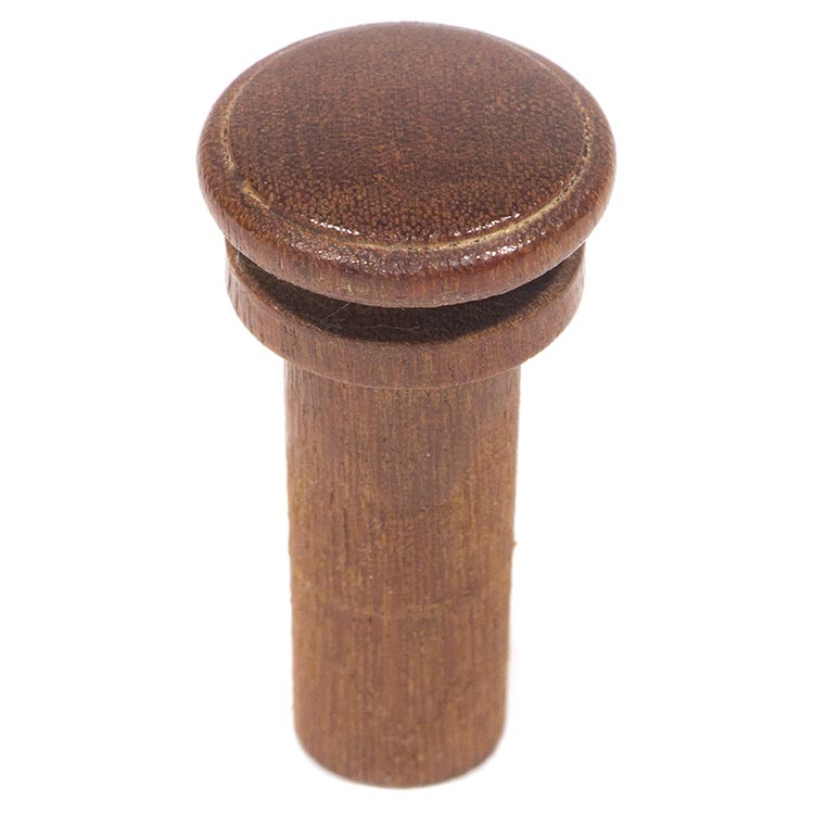 Harmonie Off-Set Viola End Button, Pernambuco, No Pip