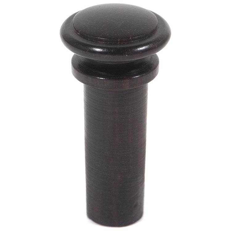 Harmonie Simple Violin End Button, Rosewood