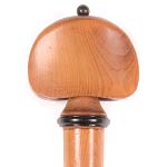 Bois d'Harmonie Strad Model Cello Peg Set, Boxwood with Ebony Pip and Collar
