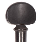 Harmonie Strad Model Viola Peg Set, Ebony, Simple