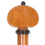 Harmonie Strad Model Violin Peg Set, Boxwood with Ebony Pip and Collar