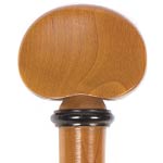 Harmonie Strad Model Violin Peg Set, Boxwood with Ebony Collar