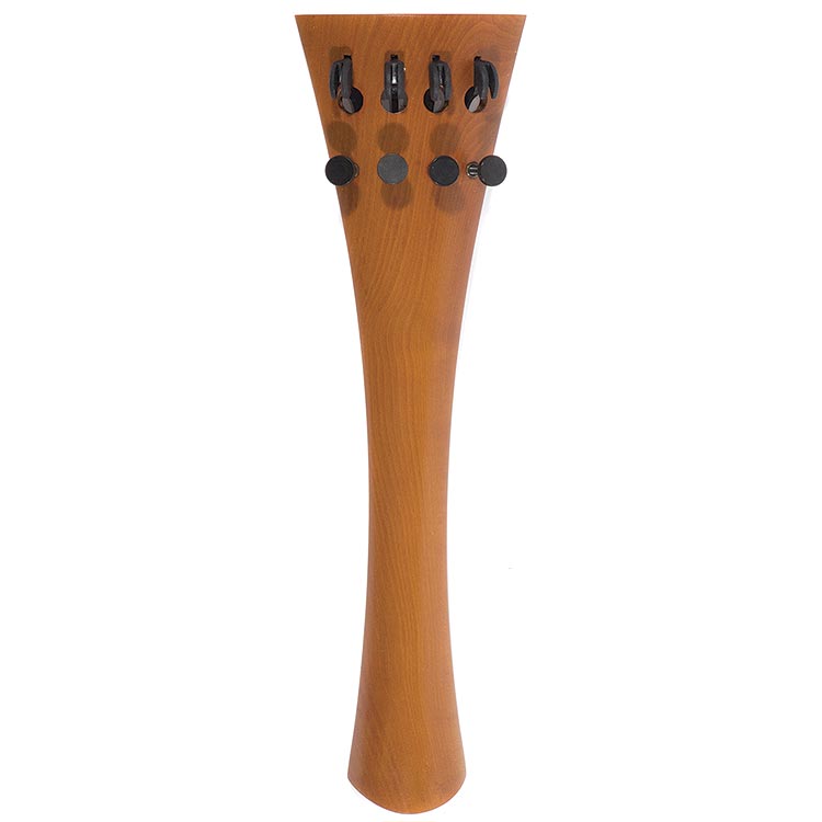 Harmonie French Model Cello Tailpiece, 235mm, Boxwood with Tuners