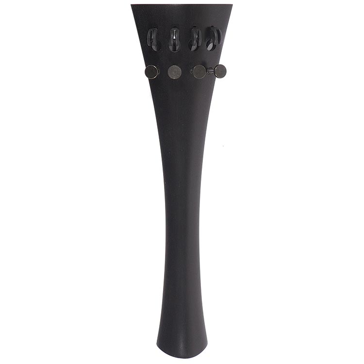 Harmonie French Model Cello Tailpiece, 220mm, Ebony with Tuners