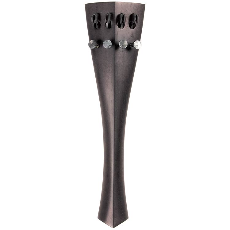 Harmonie Hill Style Cello Tailpiece, 235mm, Ebony with Tuners
