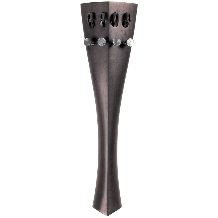 Harmonie Hill Style Cello Tailpiece, 250mm, Ebony with Tuners