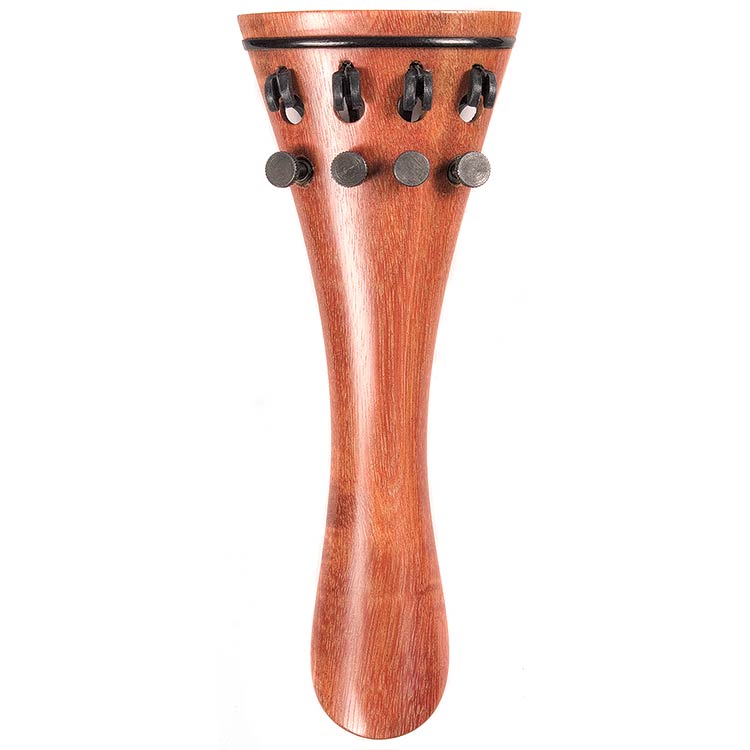 Harmonie French Model Viola Tailpiece, 130mm, Pernambuco with Tuners