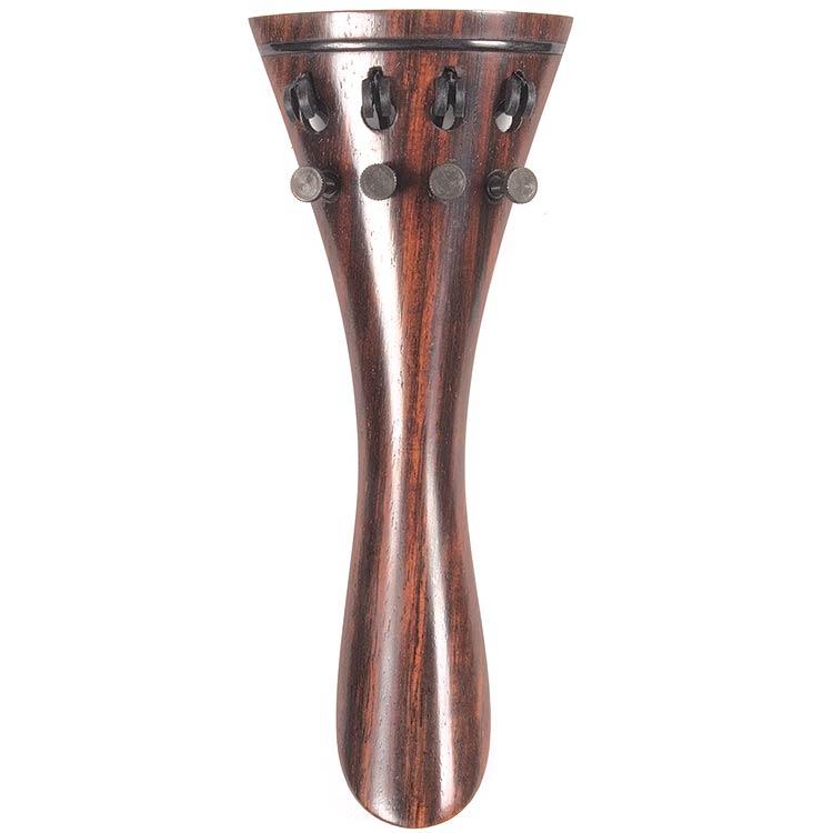 Harmonie French Model Viola Tailpiece, 125mm, Rosewood with Tuners