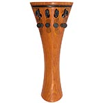 Harmonie French Model Violin Tailpiece, 108mm, Boxwood with Tuners