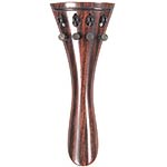 Harmonie French Model Violin Tailpiece, 112mm, Rosewood with Tuners