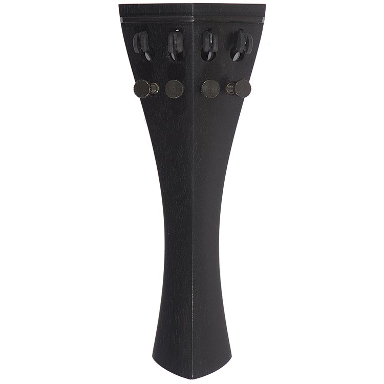 Harmonie Hill Style Violin Tailpiece, 112mm, Ebony with Tuners