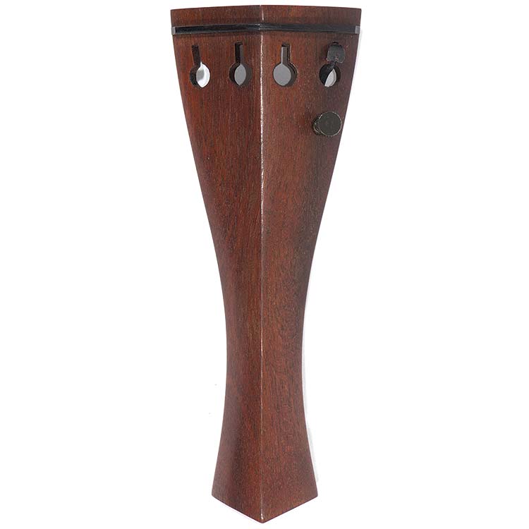Harmonie Hill Style Violin Tailpiece, 112mm, Pernambuco with Single Tuner
