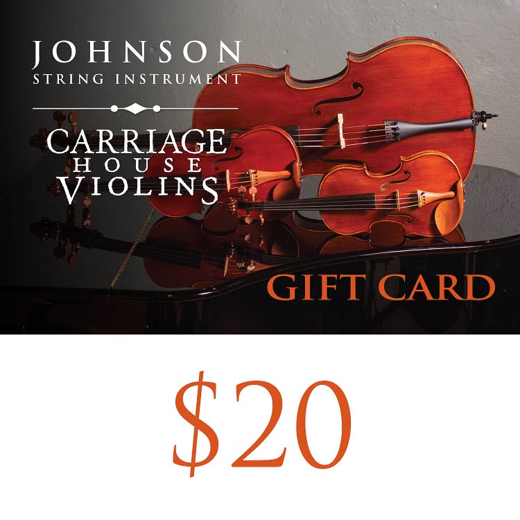 Johnson String Instrument $20 Gift Card