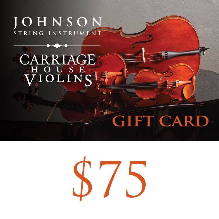 Johnson String Instrument $75 Gift Card